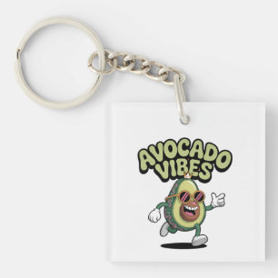 Porte-clefs Lunettes de soleil drôles Avocat