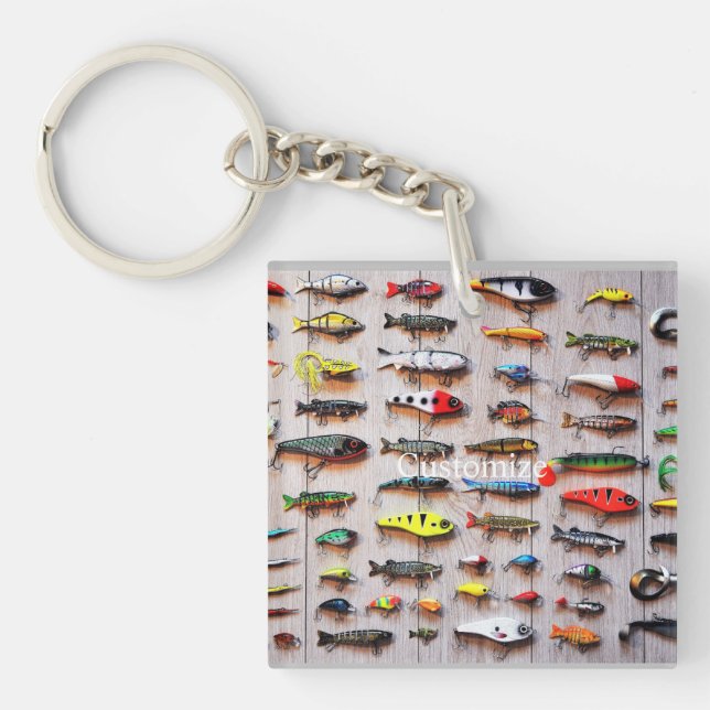 Porte-clefs Lures de pêche classique Thunder_Cove (Devant)