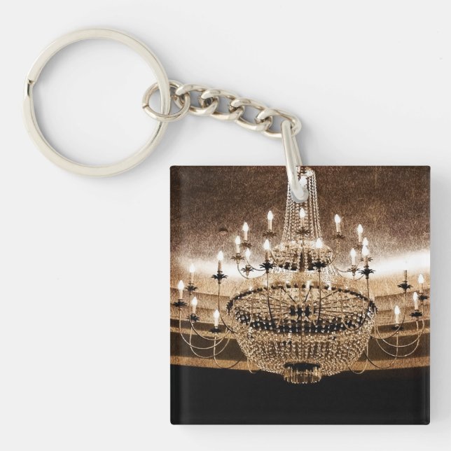 Porte-clefs Lustre en cristal Dazzle Glitz Porte - clé Glam (Devant)