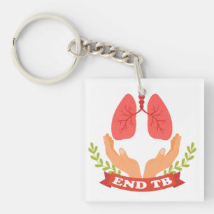 Porte-clefs Lutte contre la tuberculose - Journée mondiale de 