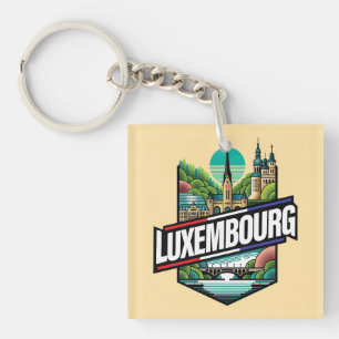 Porte-clefs Luxembourg Europe