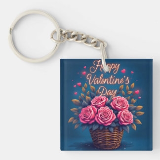 Porte-clefs Luxury Floral Beautiful Love Popular Collection