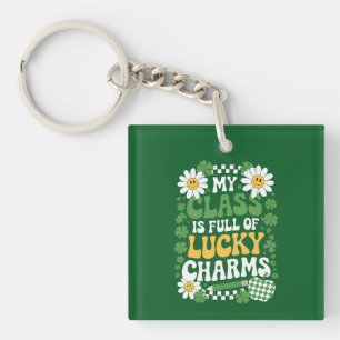 Porte-clefs Ma Classe Est Pleine De Charmes Chanceux St Patric