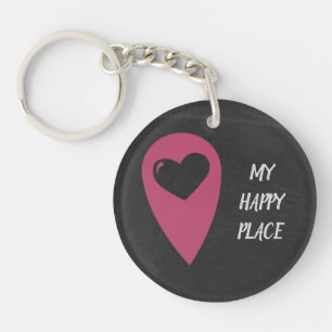 Porte-clefs Ma place heureuse