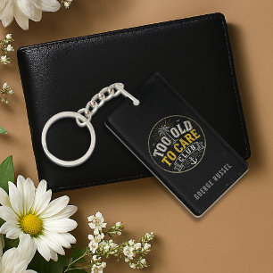 Porte-clefs Ma vie est trop courte pour faire semblant de m'en
