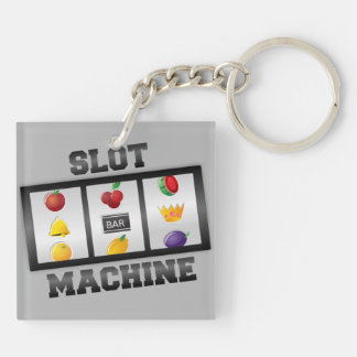 Porte-clefs Machine à sous - Bonne Chance !