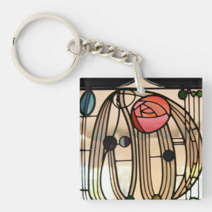 Porte-clefs Mackintosh - Fenêtre en verre tendu