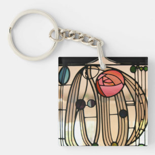 Porte-clefs Mackintosh - Fenêtre en verre tendu
