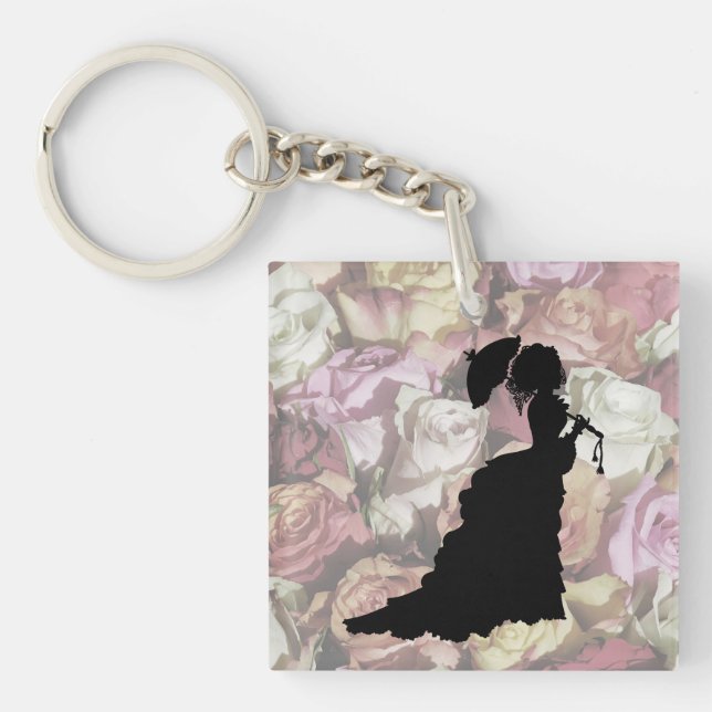 Porte-clefs Madame victorienne (Devant)