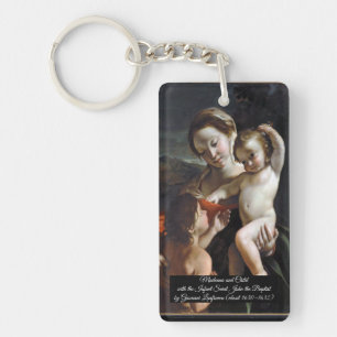 Porte-clefs Madonna et Enfant Saint John