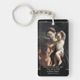 Porte-clefs Madonna et Enfant Saint John