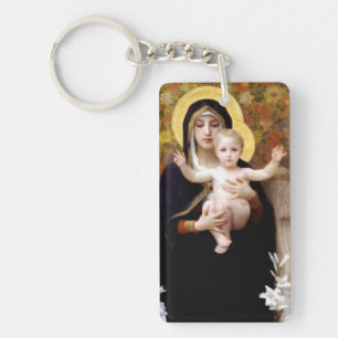 Porte-clefs Madonna et l'enfant - Magnet religieux