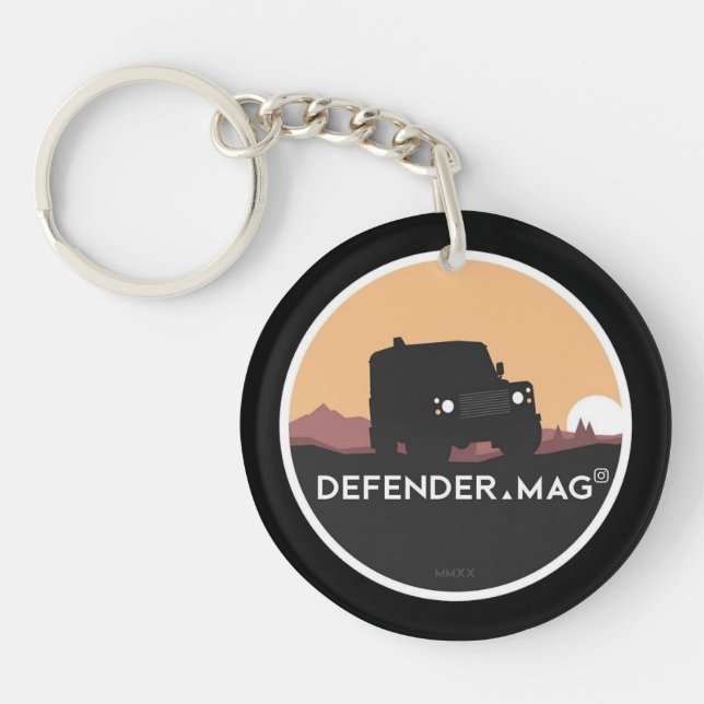 PORTE-CLEFS MAGAZINE DEFENSEUR (Devant)