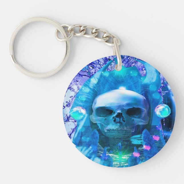 Porte-clefs Magicien du crâne (Devant)