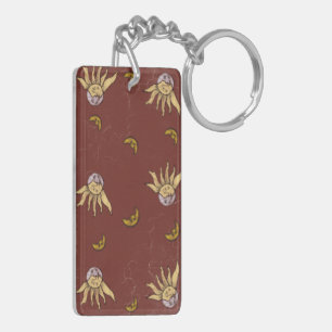 Porte-clefs Magie Céleste Rouge Whimsigoth Ciel