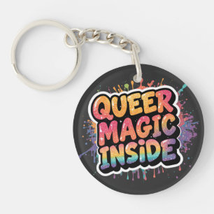 Porte-clefs Magie queer à l'intérieur de la conception de cita