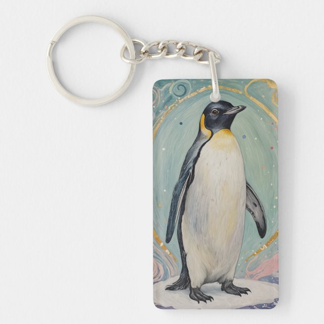 Porte-clefs Magique Pastel Penguin (Devant)