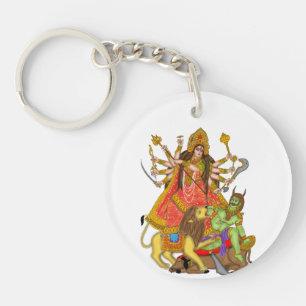 Porte-clefs Mahishasur Mardini Durga Porte - clé