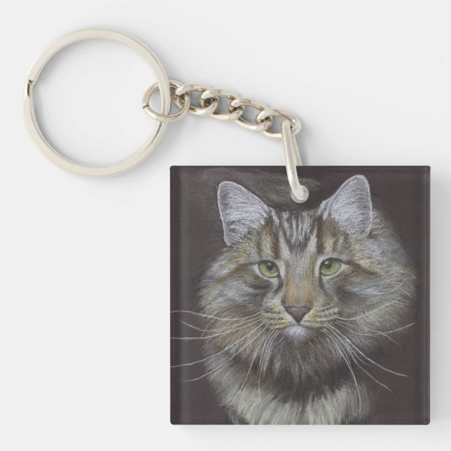 Porte-clefs Maine Coon (Devant)