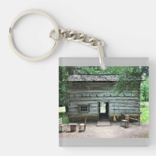 Porte-clefs Maison Appalachian à Mabry Mill, Virginie