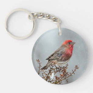 Porte-clefs Maison Finch en Neige - Photo originale