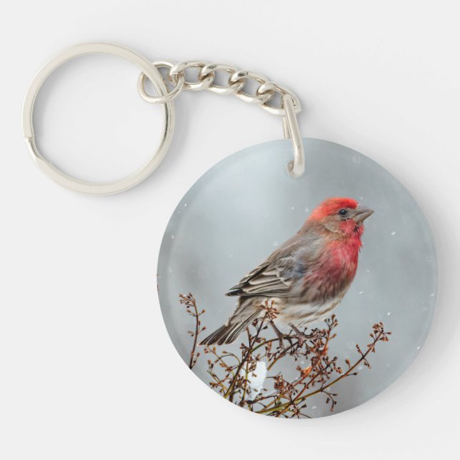 Porte-clefs Maison Finch en Neige - Photo originale (Devant)