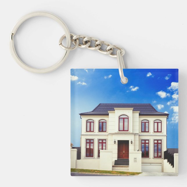 Porte-clefs Maison résidentielle (Devant)