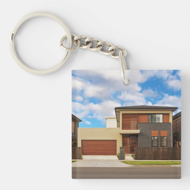 Porte-clefs Maison résidentielle (Devant)