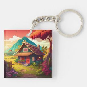 Porte-clefs Maison traditionnelle philippine-36543