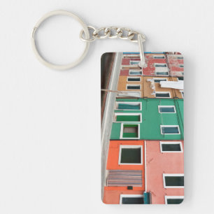Porte-clefs Maisons sur le bord de l'eau