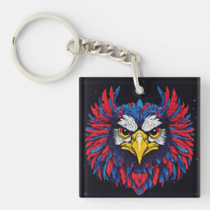 Porte-clefs Majestic Eagle TShirt Une explosion de couleur et