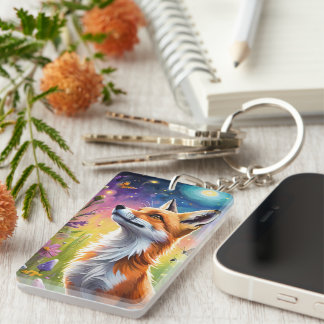 Porte-clefs Majestic Fox