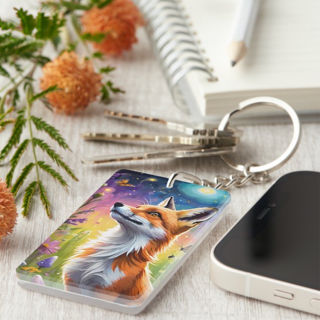 Porte-clefs Majestic Fox (Devant droit)