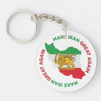 Porte-clefs Make Iran Great Again Persian