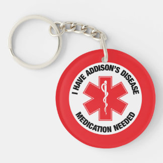 Porte-clefs Maladie d'Addison