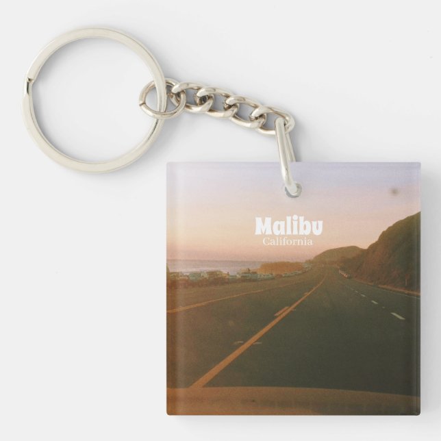 Porte-clefs Malibu, Californie Road Trip  (Devant)