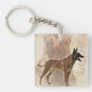 Porte-clefs Malinois - berger belge - Mechelaar