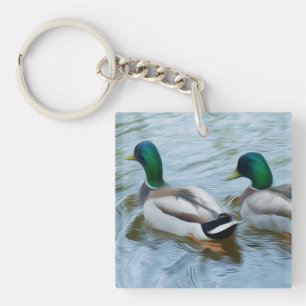 Porte-clefs Mallard Ducks