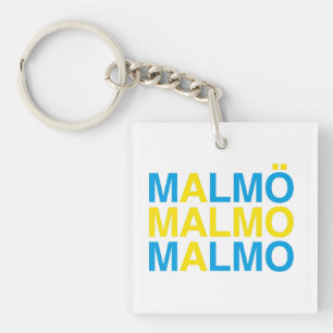Porte-clefs MALMO Swedish Flag