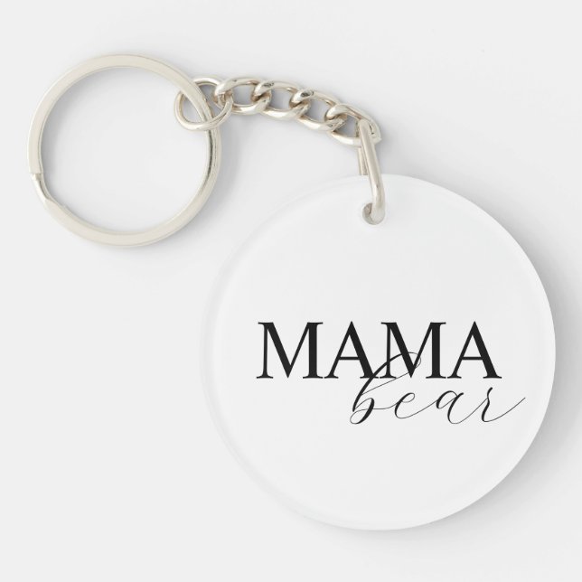 Porte-clefs Mama Bear Keychain (Devant)