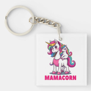 Porte-clefs Mamacorn - La Magique Unicorne Maman