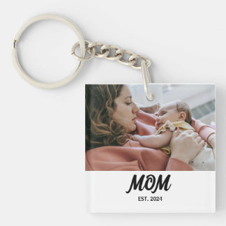 Porte-clefs Maman a établi un aimant de cadeau photo