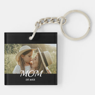 Porte-clefs Maman a établi un script photo moderne