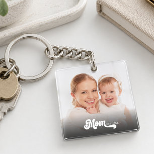 Porte-clefs Maman a établi un script photo personnalisé