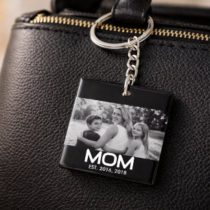 Porte-clefs Maman a établi une photo audacieuse moderne