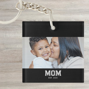 Porte-clefs Maman a établi une photo moderne et audacieuse
