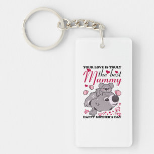 Porte-clefs Maman Art La Meilleure Maman
