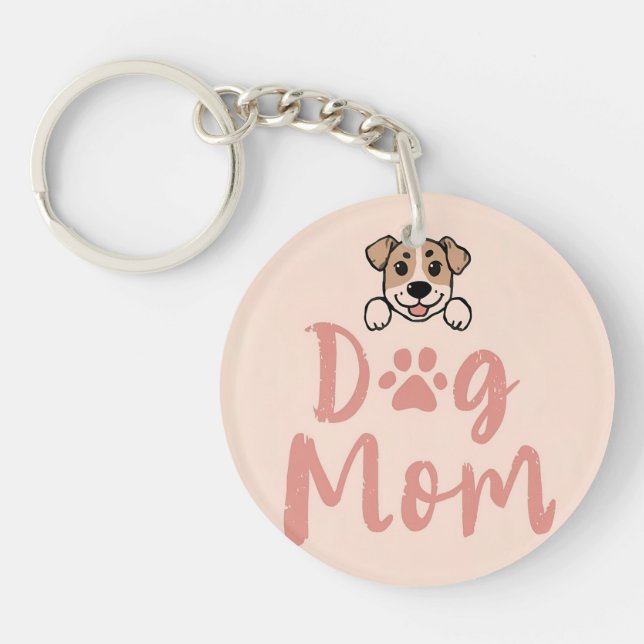 Porte-clefs Maman Chien  (Devant)