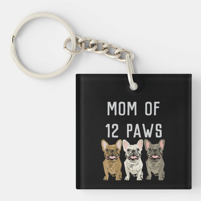Porte-clefs Maman de 12 pattes (Devant)