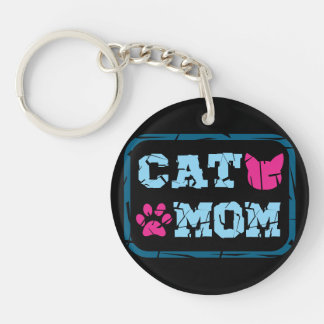 Porte-clefs Maman de chat